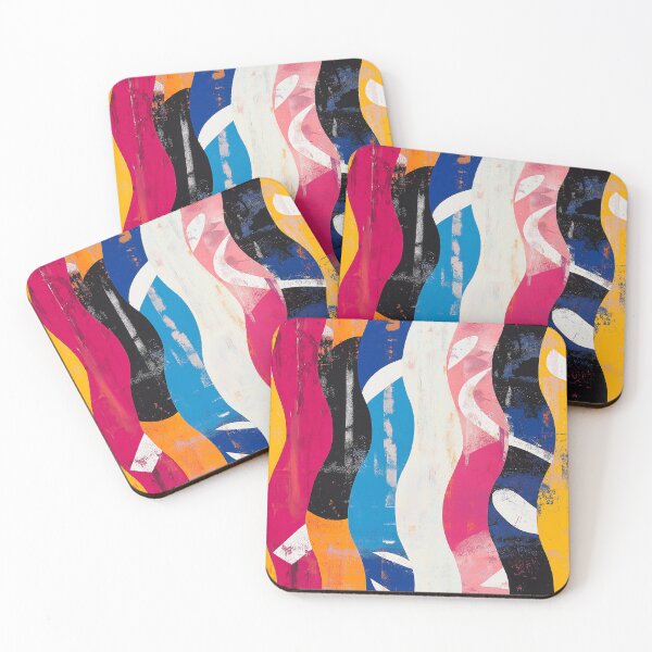Item preview, Bold Wavy Stripes - Vibrant Multicolor Abstract Pattern designed and sold by Caspereickeart.