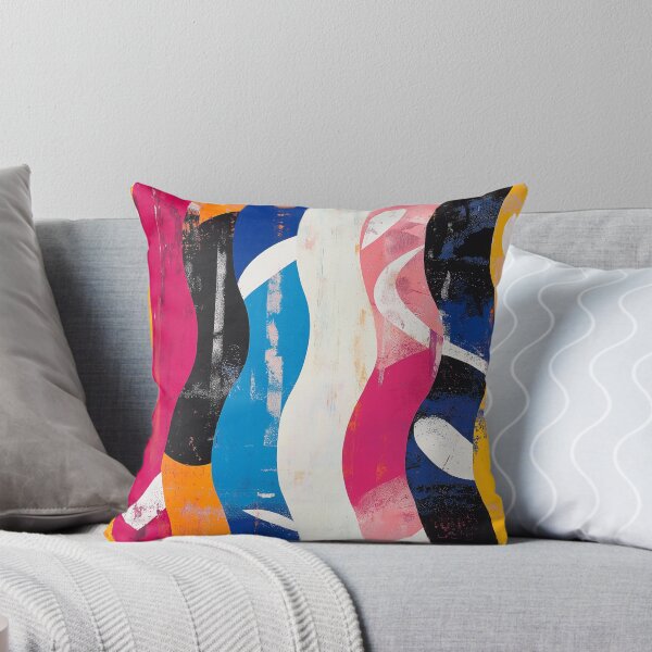 Item preview, Bold Wavy Stripes - Vibrant Multicolor Abstract Pattern designed and sold by Caspereickeart.
