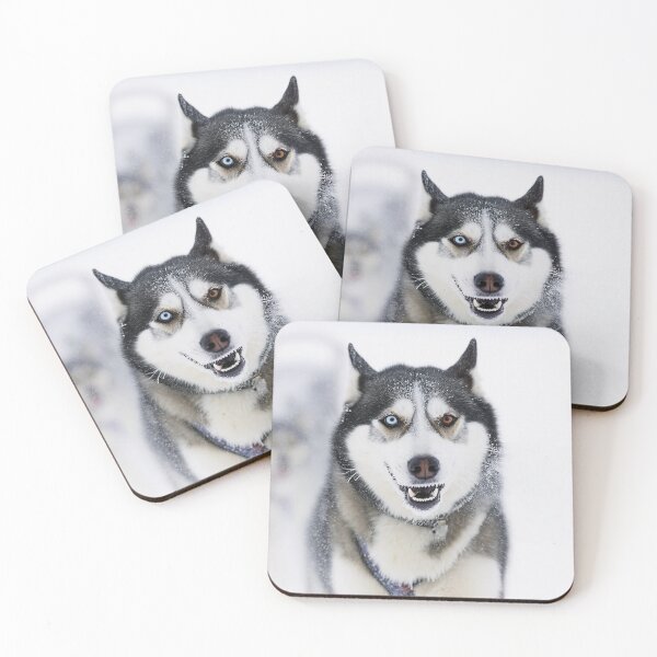 Item preview, heterochromia eyed Husky designed and sold by psychoshadow.