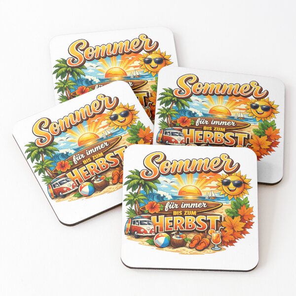 Item preview, Sun, beach, autumn magic design – a holiday motif for the perfect summer feeling with a touch of golden autumn magic designed and sold by CoolContent Factory.