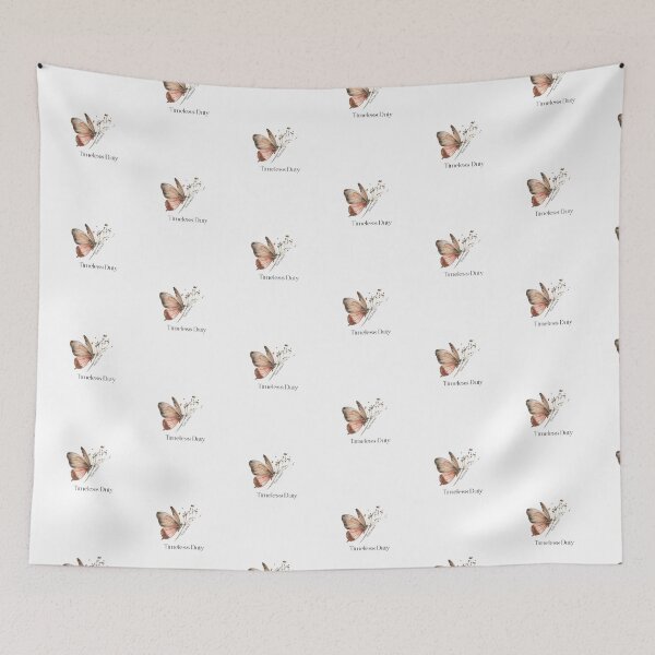 Item preview, Timeless Duty Butterfly Aesthetic Sticker Design designed and sold by PixelVibe Art.