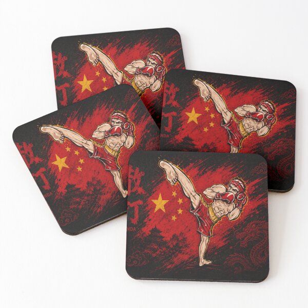 Item preview, Sanda Warrior High Side Kick Power designed and sold by Fei Long Design Hub.