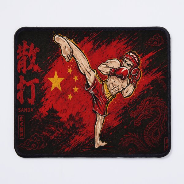 Item preview, Sanda Warrior High Side Kick Power designed and sold by Fei Long Design Hub.