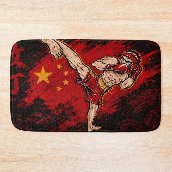 Item preview, Sanda Warrior High Side Kick Power designed and sold by Fei Long Design Hub.