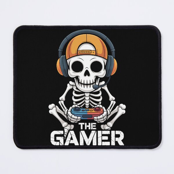 Item preview, The Gamer Skeleton Gaming Design | Funny Skull Gamer Graphic for Video Game Lovers designed and sold by JadmeStudio.