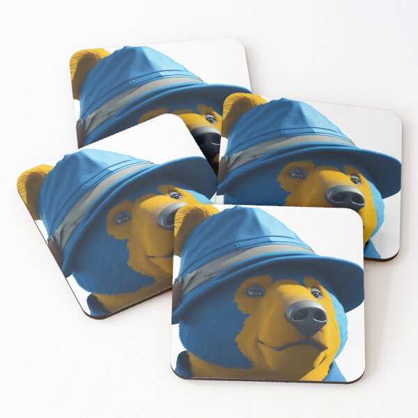 Item preview, Yellow bear ,blue face Bear with  blue hat designed and sold by Queen-Sheeba.