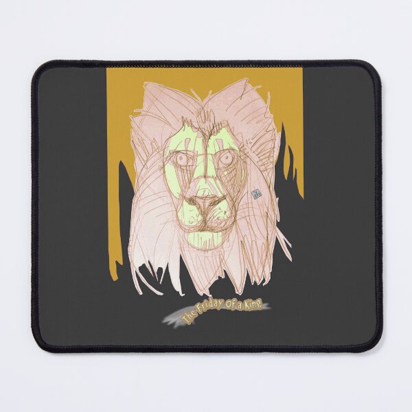 Item preview,  The Friday Of A King - Mighty lion  (Drawing by ACCI) designed and sold by VanyssaGraphics.