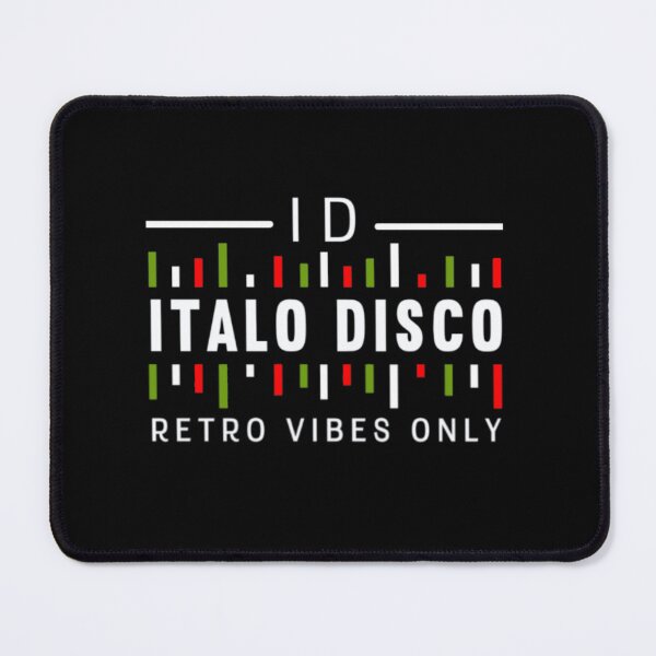 Item preview, Italo Disco ID Retro Vibes Black designed and sold by Graphroad.