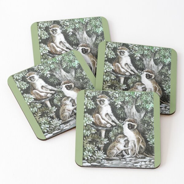 Item preview, 3 Vermet Monkeys by R E Whitaker designed and sold by Collector-RB.
