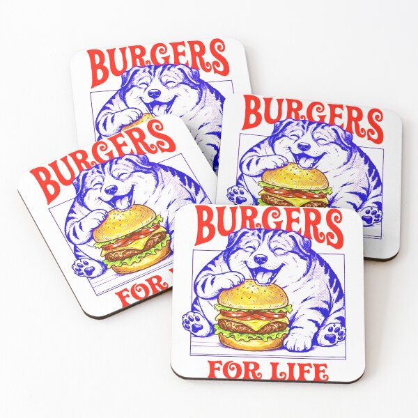 Item preview, Burgers for Life designed and sold by HomeyDay.