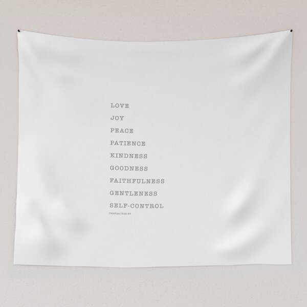 Item preview, List fruit of the spirit  designed and sold by dudaoliveira.art.
