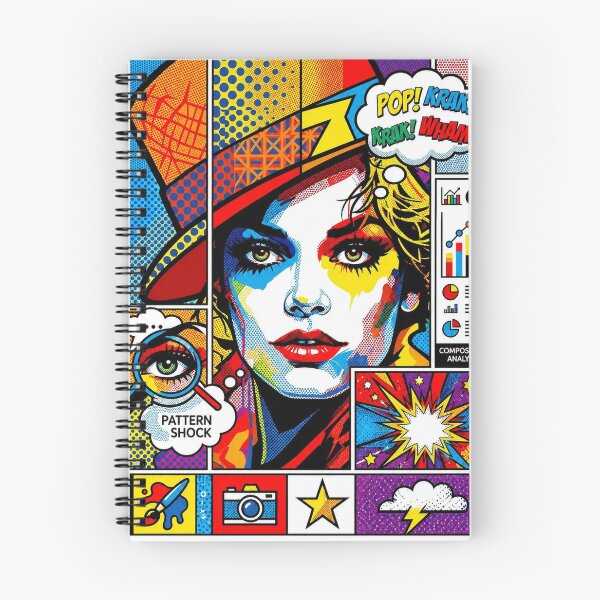 Item preview, Pop Art Graphic Women Portrait Promo Colorful Festival designed and sold by G-M-Designs.