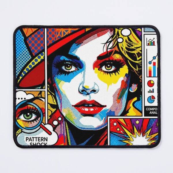 Item preview, Pop Art Graphic Women Portrait Promo Colorful Festival designed and sold by G-M-Designs.