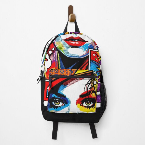 Item preview, Pop Art Graphic Women Portrait Promo Colorful Festival designed and sold by G-M-Designs.