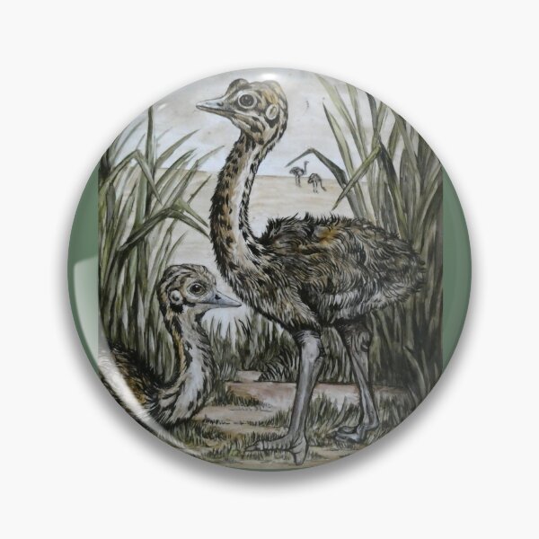 Item preview, Baby Ostriches by R E Whitaker designed and sold by Collector-RB.
