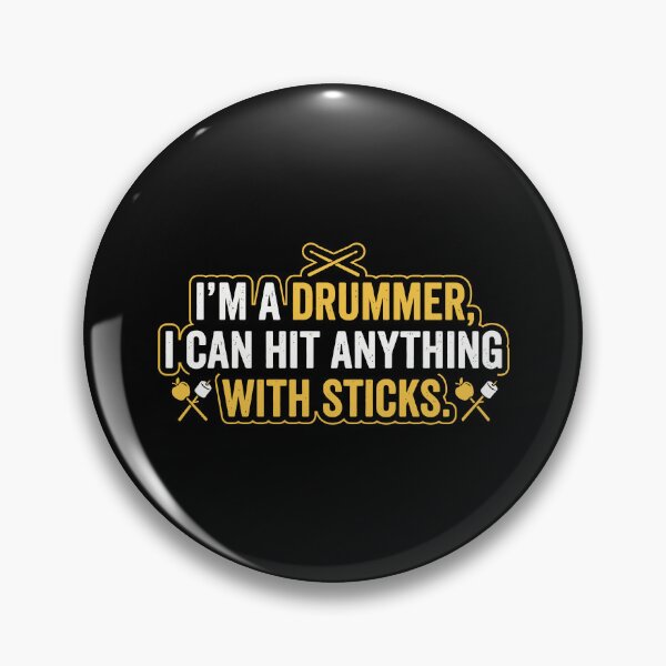 Item preview, I'm A Drummer, I Can Hit Anything With Sticks designed and sold by Amir Faysal.