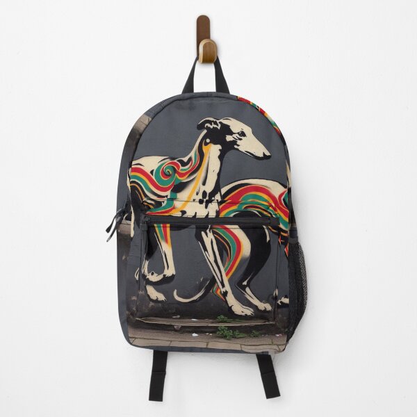 Item preview, GALOGO - Street Variations - Two Galgos Street Art No. 2 designed and sold by GALOGO – Art for Sighthounds & Animal Welfare.