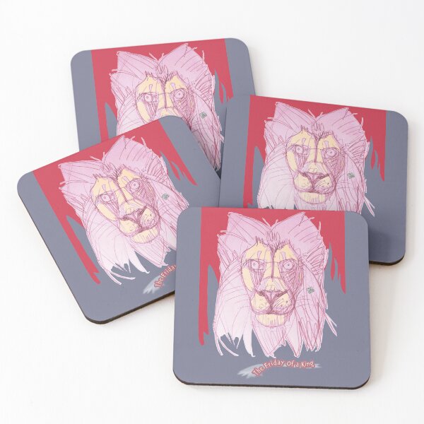 Item preview, The Friday Of A King - Mighty lion  (Drawing by ACCI) designed and sold by VanyssaGraphics.