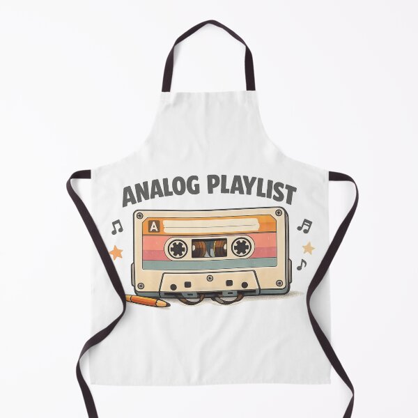 Item preview, Analog Playlist – Retro Cassette Tape Vintage Music Design designed and sold by MartBook.