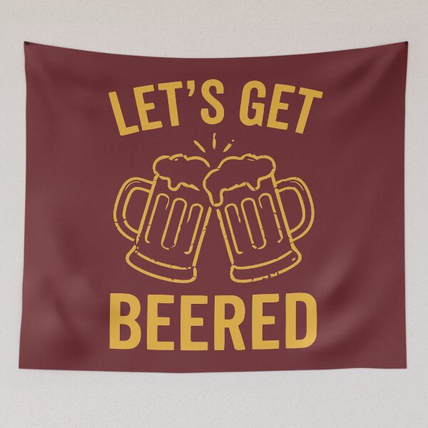 Item preview, Let's Get Beered designed and sold by Amir Faysal.