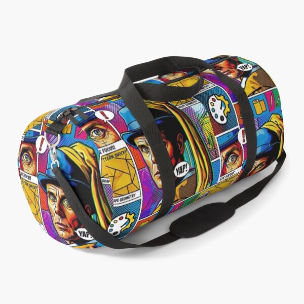 Item preview, Pop art graphic of a man with a hat, portrait of an old master, colorful festival designed and sold by G-M-Designs.