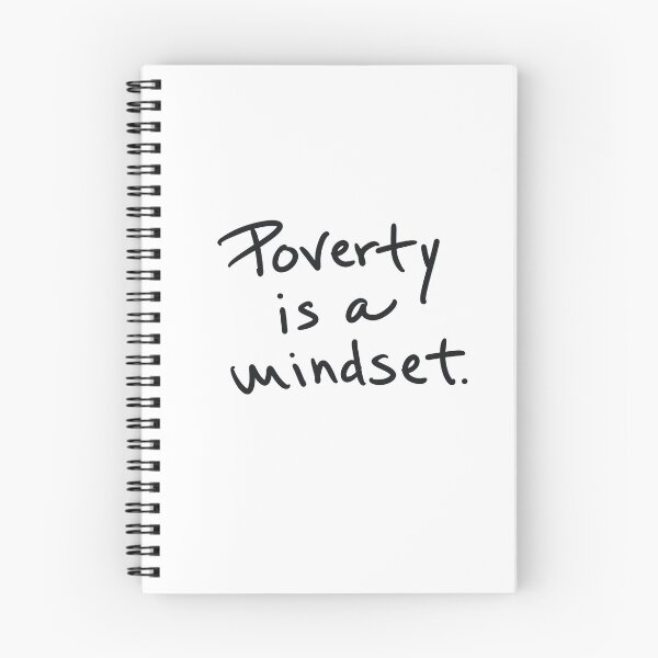 Item preview, Poverty is a Mindset designed and sold by abeink.