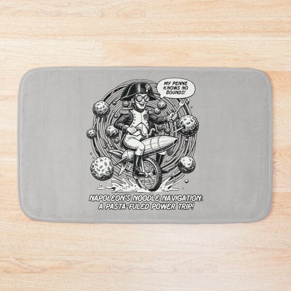 Item preview, Funny Napoleon Pasta T-Shirt - Surreal Spaghetti Rocket History Pun  designed and sold by EverClassic.