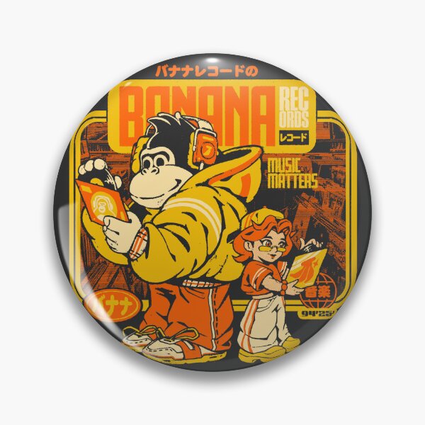 Item preview, Banana Records designed and sold by Ilustrata®.