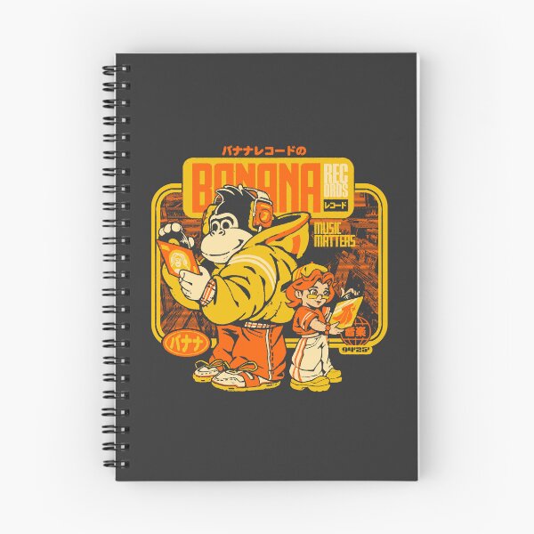 Item preview, Banana Records designed and sold by Ilustrata®.