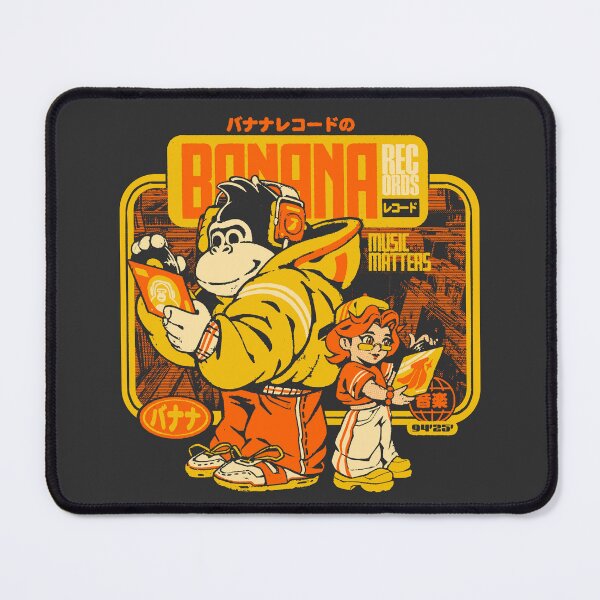 Item preview, Banana Records designed and sold by Ilustrata®.