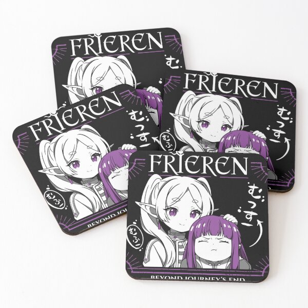 Item preview, Grumpy Fern & Frieren Headpat Cute Anime Tee designed and sold by Fabioforero.