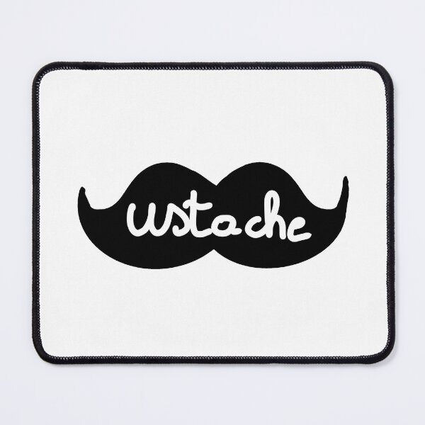 Item preview, Mustache logo designed and sold by Robinbadfellow.