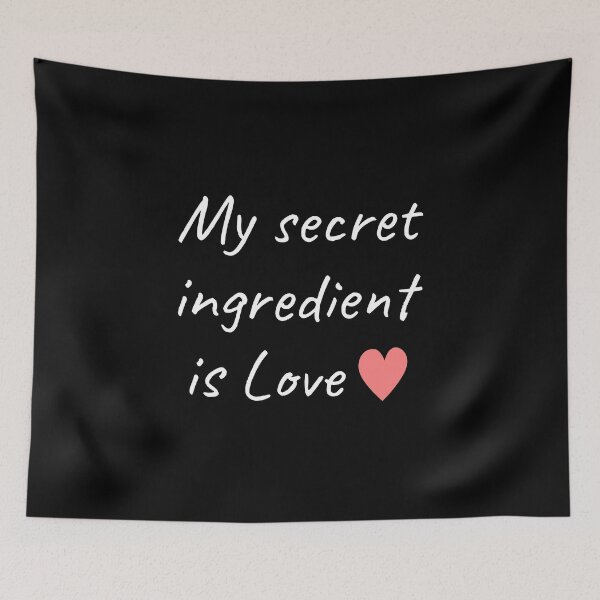 Item preview, My Secret Ingredient Is Love Sweet Baker Cook designed and sold by Zamian86.