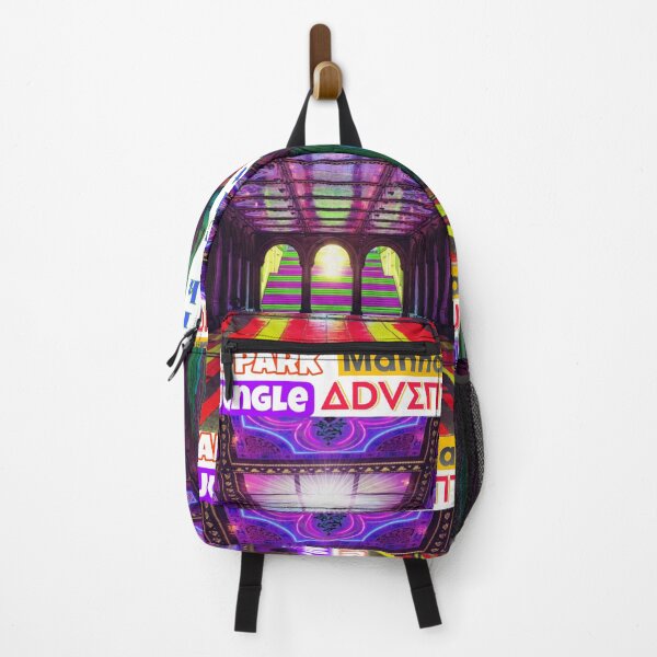 Item preview, Neon Psychedelic Pop Art Central Park Manhattan designed and sold by bewitchedcuties.