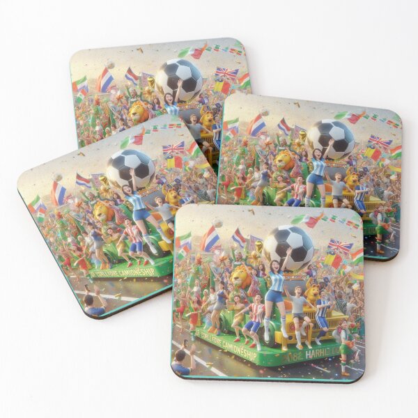 Item preview, World Soccer Championship 3D Parade – Nations United in Celebration  designed and sold by PaintMeWorld.