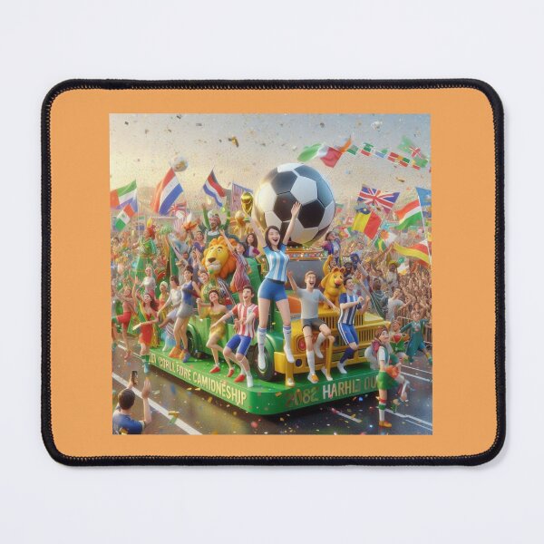 Item preview, World Soccer Championship 3D Parade – Nations United in Celebration  designed and sold by PaintMeWorld.