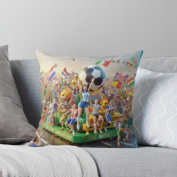 Item preview, World Soccer Championship 3D Parade – Nations United in Celebration  designed and sold by PaintMeWorld.