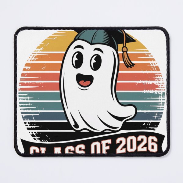 Item preview, Funny Retro Ghost Graduation Class of 2026 designed and sold by  Bold Border Studio..