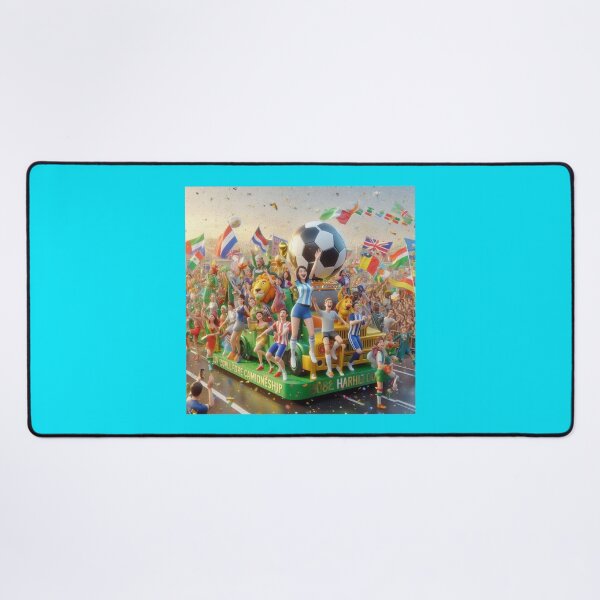 Item preview, World Soccer Championship 3D Parade – Nations United in Celebration designed and sold by PaintMeWorld.