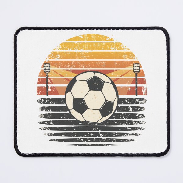 Item preview, Retro Soccer Stadium Vibe 1970s Vintage Football Ball designed and sold by ArtDreamClub.
