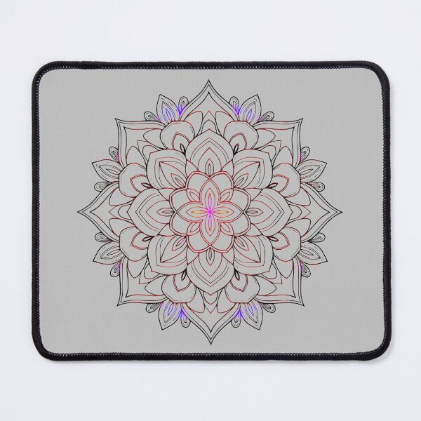 Item preview, Purple Red Lotus Mandala Geometric Purity designed and sold by UrbanPrts.