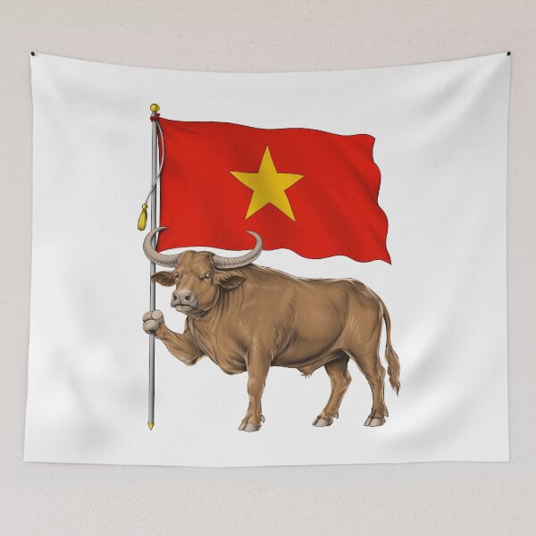 Item preview, Vietnam Flag designed and sold by underheaven.