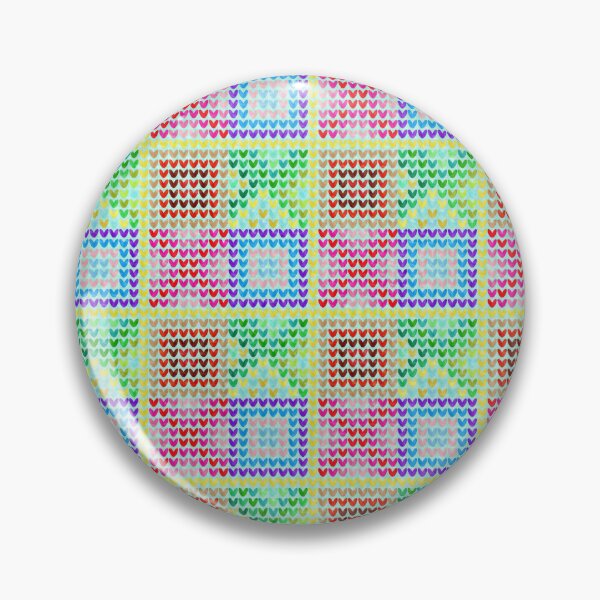 Item preview,     Watercolor Crochet Hearts Pattern designed and sold by Digitara8595.