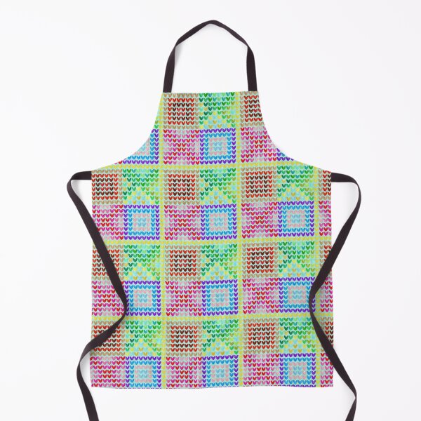 Item preview,     Watercolor Crochet Hearts Pattern designed and sold by Digitara8595.