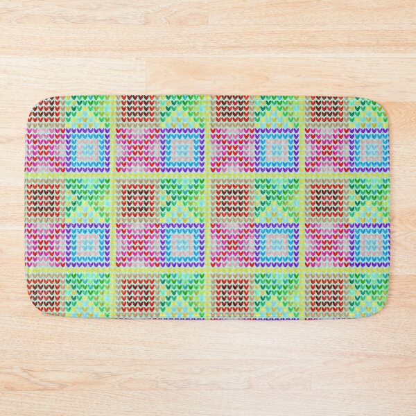 Item preview,     Watercolor Crochet Hearts Pattern designed and sold by Digitara8595.