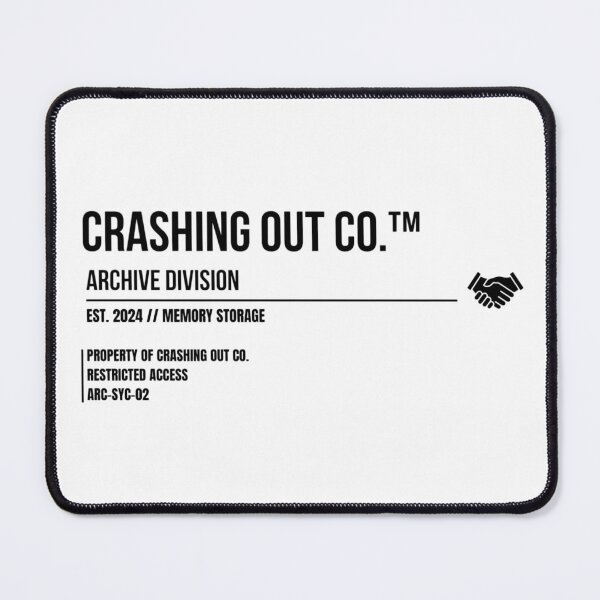 Item preview, CRASHING OUT CO.™ — Archive Division designed and sold by Crashing Out Co..