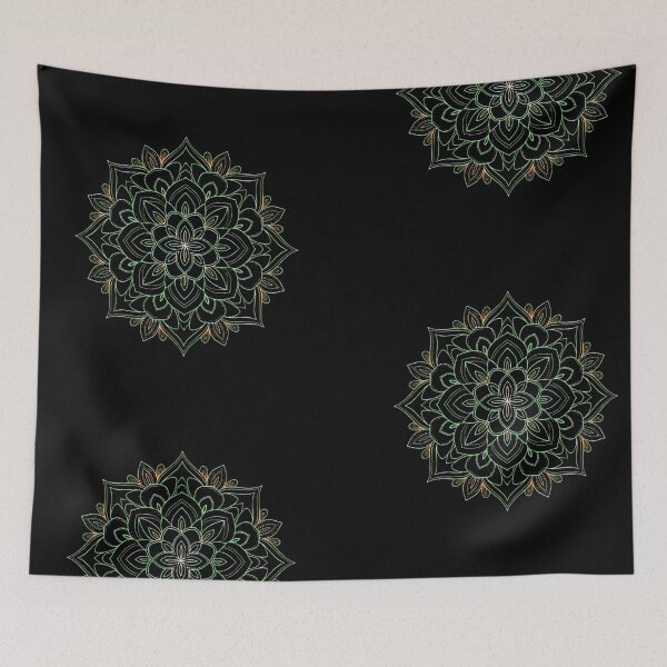 Item preview, White Lotus Mandala Geometric Purity designed and sold by UrbanPrts.