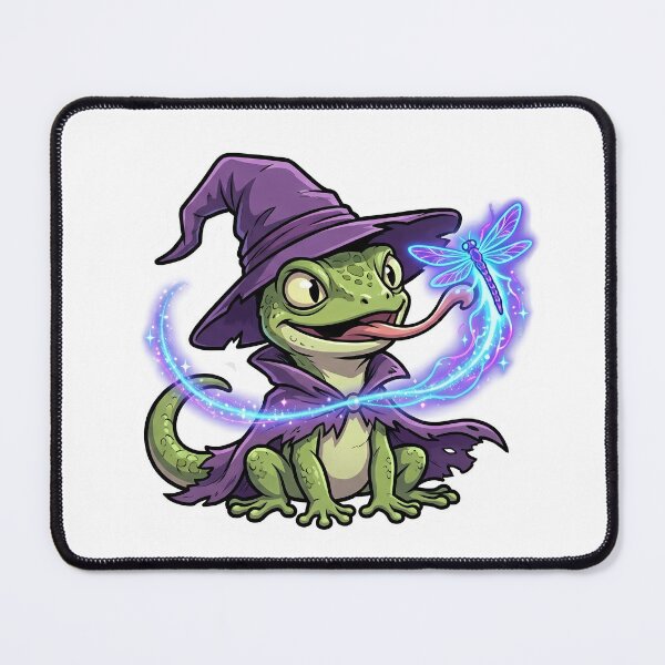 Item preview, The Reptilian Mage - Magic Fantasy Lizard Art designed and sold by PerfectTerrible.