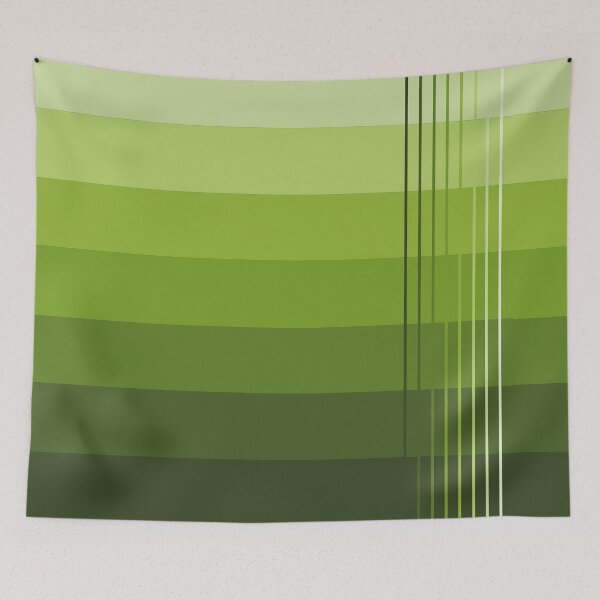 Item preview, Simple design with shades from light to dark olive designed and sold by Cherevan.