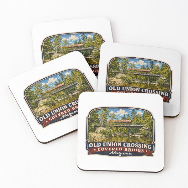 Item preview, Old Union Crossing Covered Bridge sticker designed and sold by gotucoveredart.